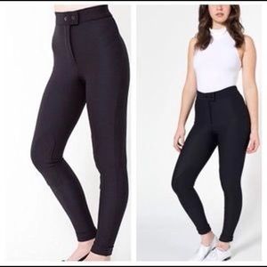 American apparel riding pants size small